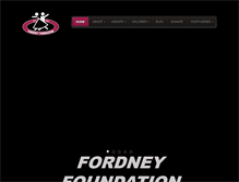 Tablet Screenshot of fordneyfoundation.org